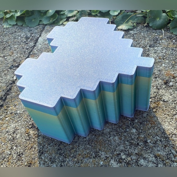 3D Printed Frustration Heart Jewelry Box Valentines Gift - Picture 11 of 11